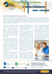 Newsletter 3 Euro Start